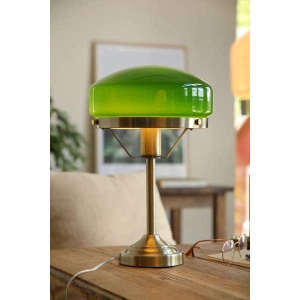 Žalios spalvos/žalvario spalvos stalinis šviestuvas (aukštis 39 cm) Aurelia – Markslöjd-image-1