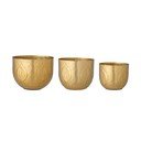 Iš metalo gėlių vazonų dangteliai 3 vnt. ø 18 cm Bati – Bloomingville