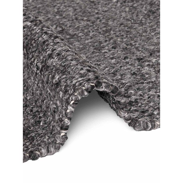 Rankų darbo tamsiai pilkos spalvos iš boucle kilimas 200x290 cm Notting Hill Portobello – Ted Baker-image-3