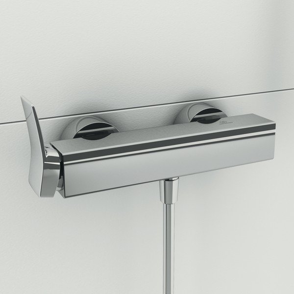 Dušo kambariui/prie sienos čiaupas blizgios sidabrinės spalvos Conca – Ideal Standard-image-4