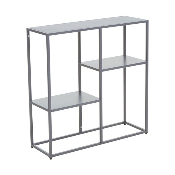 Pilkos spalvos iš plieno pastatoma lentyna 80x81x26 cm Acero – Premier Housewares