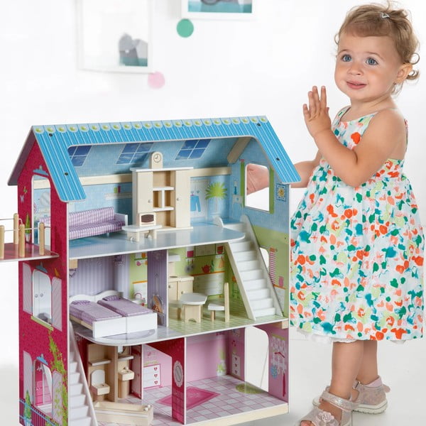 "Roba Kids House" lėlių namelis-image-1
