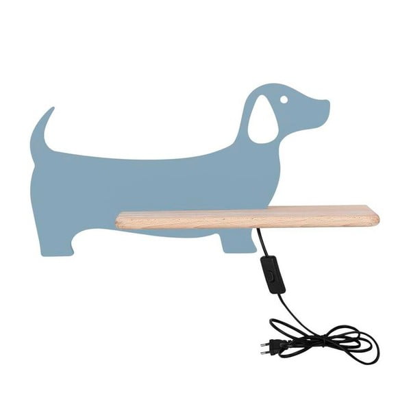 Mėlynas vaikiškas šviestuvas Dog - Candellux Lighting