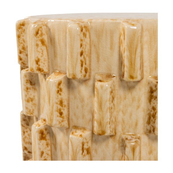 Iš keramikos apvalios formos šoninis stalas ø 35 cm Axu – WOOOD-image-4