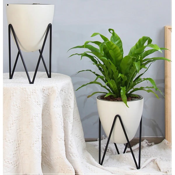 Baltas vazonas Tomasucci Poppy, ø 11,5 cm-image-2