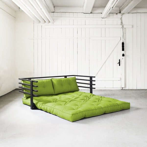 Sofa lova "Karup Funk Black/Lime-image-1