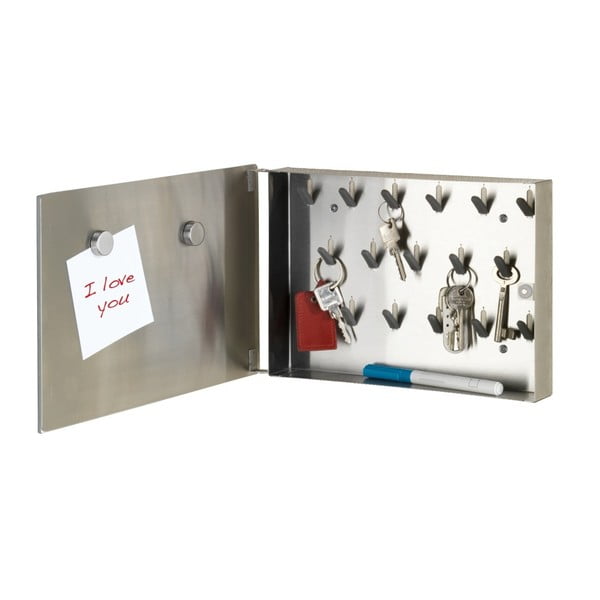 Raktų spintelė su magnetine plokštele Wenko Home, 20 x 30 cm-image-4