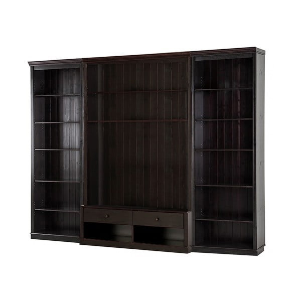 Iš pušies masyvo TV spintelių komplektas rudos spalvos 288x223 cm Anita – Støraa-image-2