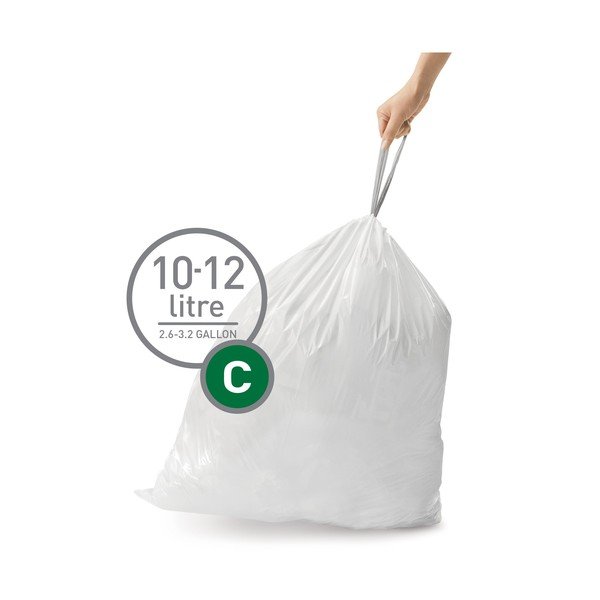 Ištraukiami šiukšlių maišai 20 vnt. 12 l C – simplehuman-image-4