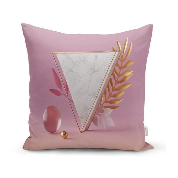 Pagalvės užvalkalas Minimalist Cushion Covers Marble Triangle, 45 x 45 cm