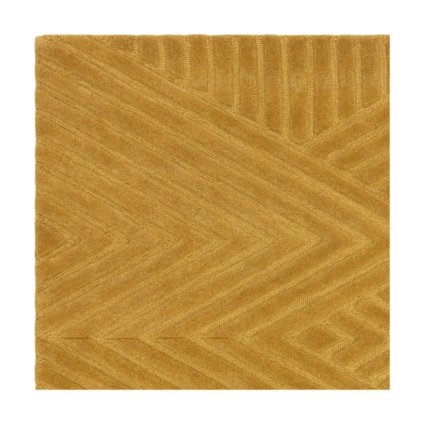 Kilimas iš vilnos ochros spalvos 200x290 cm Hague – Asiatic Carpets-image-3