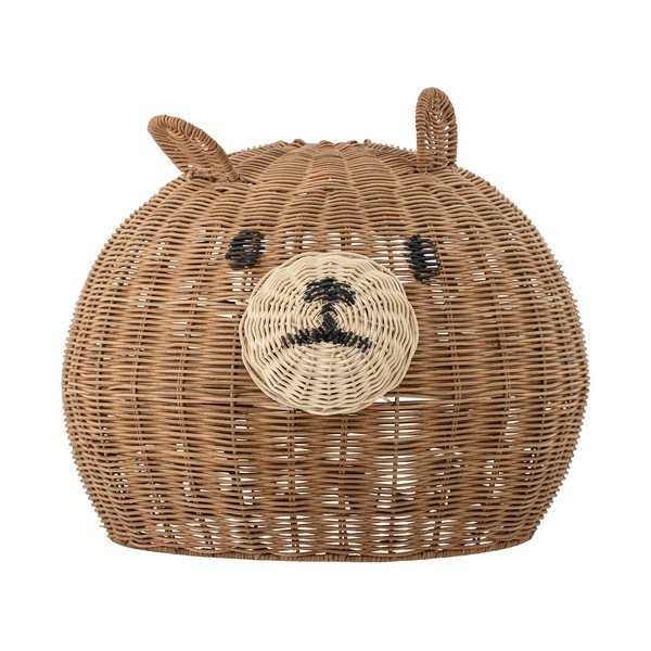 Rudos spalvos vaikiškas šviestuvo gaubtas ø 40 cm Lilu – Bloomingville Mini