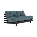 Sulankstoma sofa smaragdinės spalvos 160 cm Roots Black Night – Karup Design