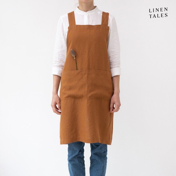 Lininė prijuostė Crossback - Linen Tales