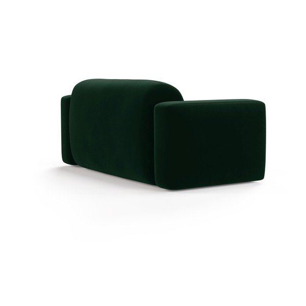 Tamsiai žalios spalvos iš velveto sofa 180 cm Strino – Cosmopolitan Design-image-2