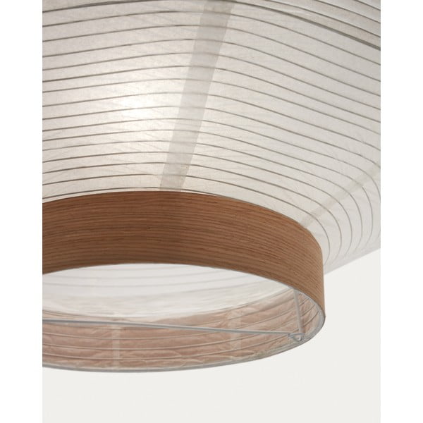 Šviestuvo gaubtas baltos spalvos ø 55 cm Hila – Kave Home-image-4