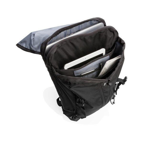 Juoda nešiojamojo kompiuterio kuprinė 17'' Swiss Peak, 20 l-image-3