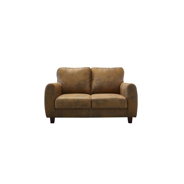 Ruda dvivietė sofa "Bobochic Paris Felicita