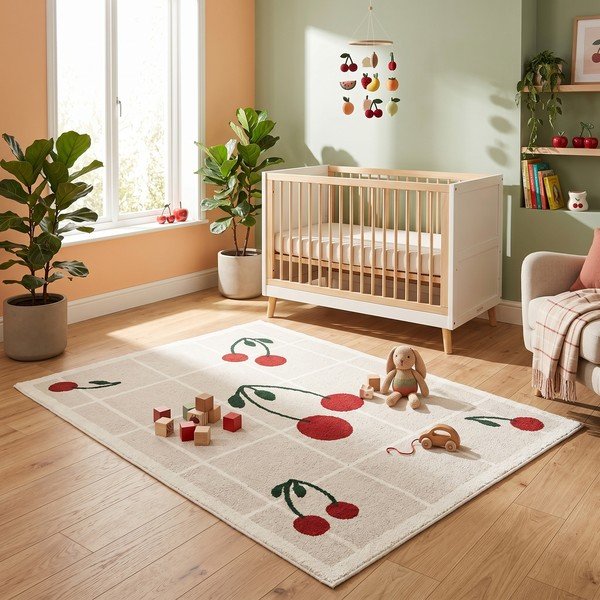 Smėlio spalvos kilimas 120x170 cm Cherry – ESTE-image-1