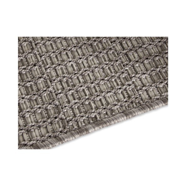 Pilkas lauko kilimas "Elle Decoration Brave Dreux", 80 x 150 cm-image-3