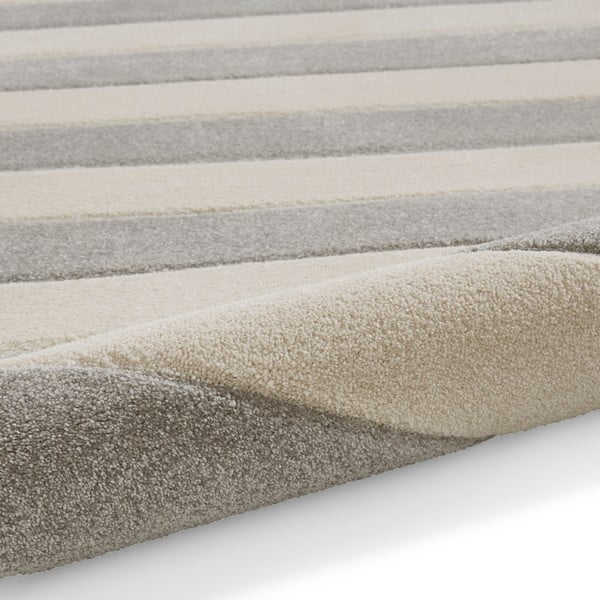 Kilimas šviesiai pilkos spalvos 160x230 cm Cove Stripe – Catherine Lansfield-image-3