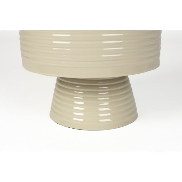 Iš metalo apvalios formos šoninis stalas ø 35 cm Sven – White Label-image-4