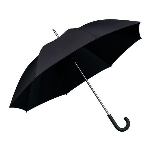 Juodos spalvos vėjo nepraleidžiantis skėtis "Ambiance Elegance", ⌀ 120 cm
