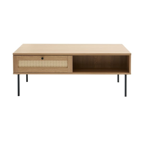 Kavos staliukas natūralios spalvos 60x110 cm Pensacola – Unique Furniture