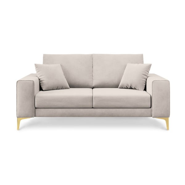 "Cosmopolitan Design Basel" smėlio spalvos dviejų vietų sofa