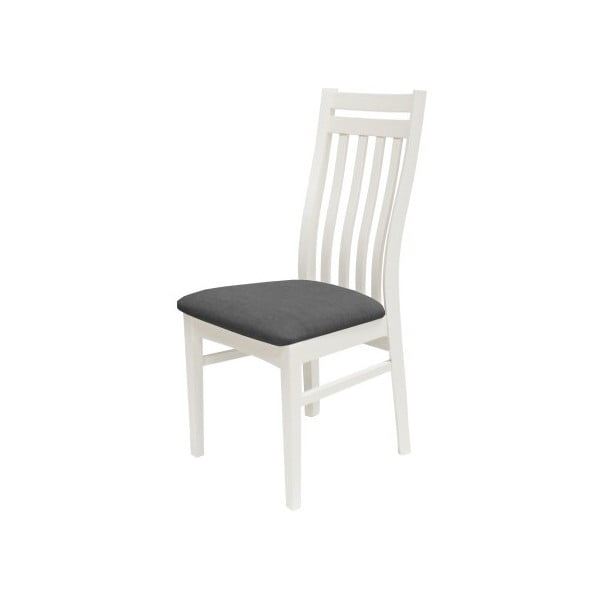 Balta-antracito spalvos valgomojo kėdė "Canett Geranium