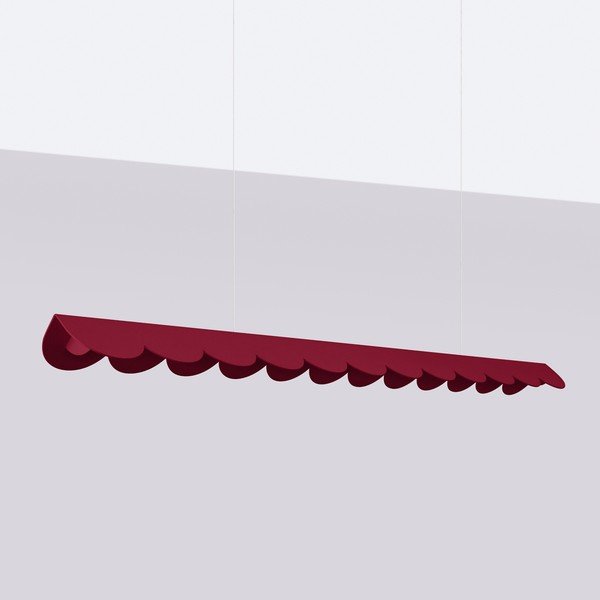 Bordo spalvos iš aliuminio kabantis šviestuvas LED BISCUIT – Thoro-image-4
