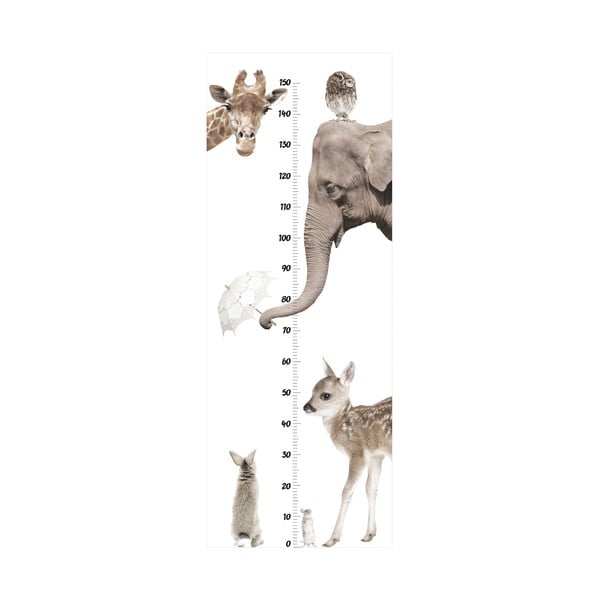 Sienų lipdukas Dekornik I Love Animals, 60 x 160 cm