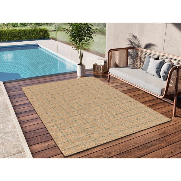 Natūralios spalvos lauko ir vidaus kilimas 160x230 cm Pergola – Universal-image-1