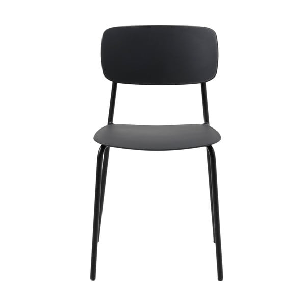 Juodos spalvos valgomojo kėdės 2 vnt. Kirkland – Unique Furniture-image-4