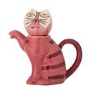 Rožinės spalvos iš keramikos arbatinukas 500 ml Missy – Bloomingville