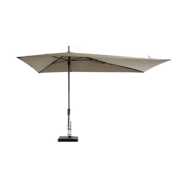 Pilkas/smėlio spalvos skėtis 220x360 cm Asymetriq - Madison
