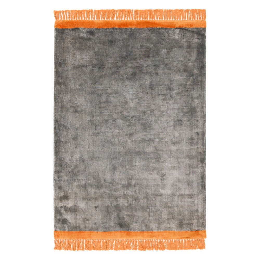 Pilkos ir oranžinės spalvos kilimas Asiatic Carpets Elgin, 160 x 230 cm