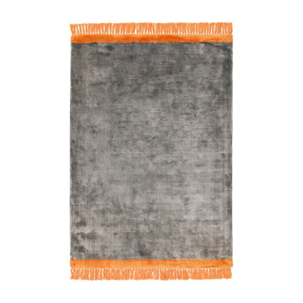 Pilkos ir oranžinės spalvos kilimas Asiatic Carpets Elgin, 200 x 290 cm