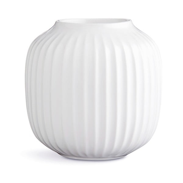 Balta porcelianinė žvakidė Kähler Design Hammershoi, ⌀ 9 cm
