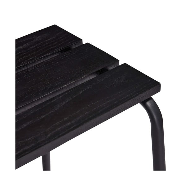 Juodos spalvos baro kėdžių komplektas 2 vnt. (sėdynės aukštis 76 cm) Stilt – Hübsch-image-3