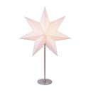Žvaigždės formos šviesos dekoracija White Star Trading Bobo, aukštis 51 cm