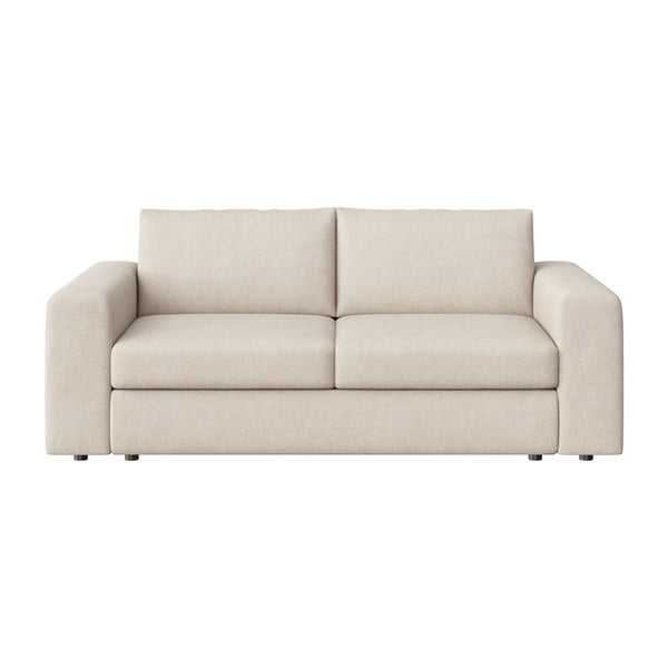 Smėlio spalvos iš velveto sofa 218 cm Baga – Rodier