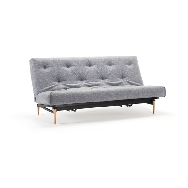 Pilka sofa lova Inovacijos "Colpus Twist Granite