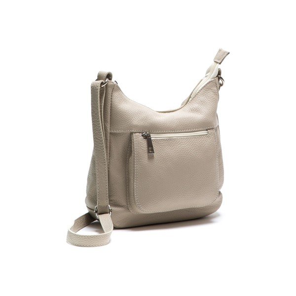 Odinė rankinė Anna Luchini 1172 Beige-image-1