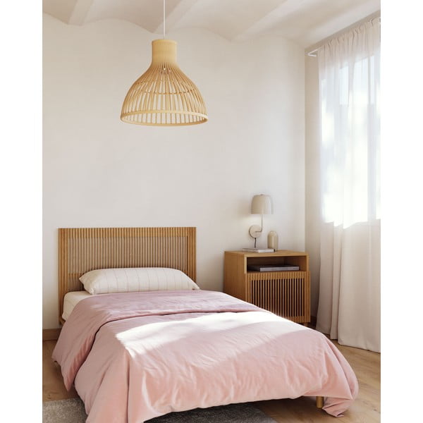 Natūralios spalvos iš ąžuolo masyvo galvūgalis 105x70 cm Beyla – Kave Home-image-4