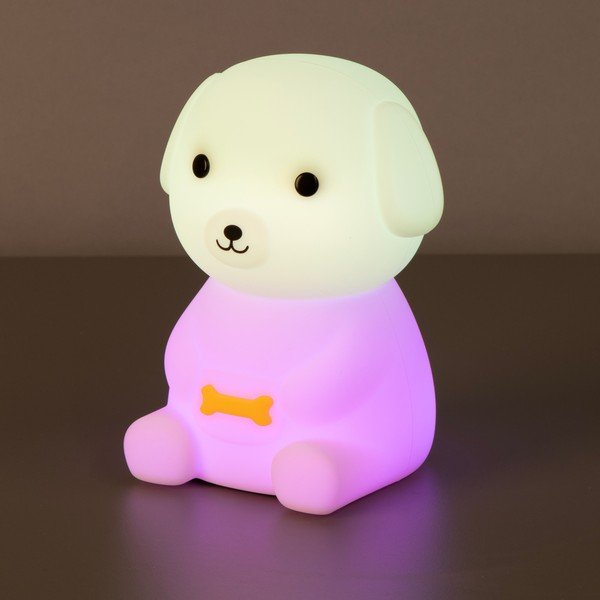 Baltos spalvos vaikiška naktinė lemputė Leo – Fischer & Honsel-image-1