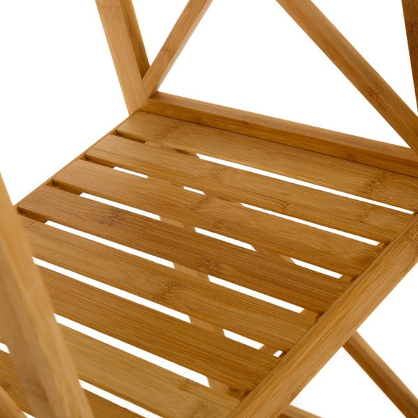 Iš bambuko vonios lentyna natūralios spalvos 33x119 cm – Casa Selección-image-1