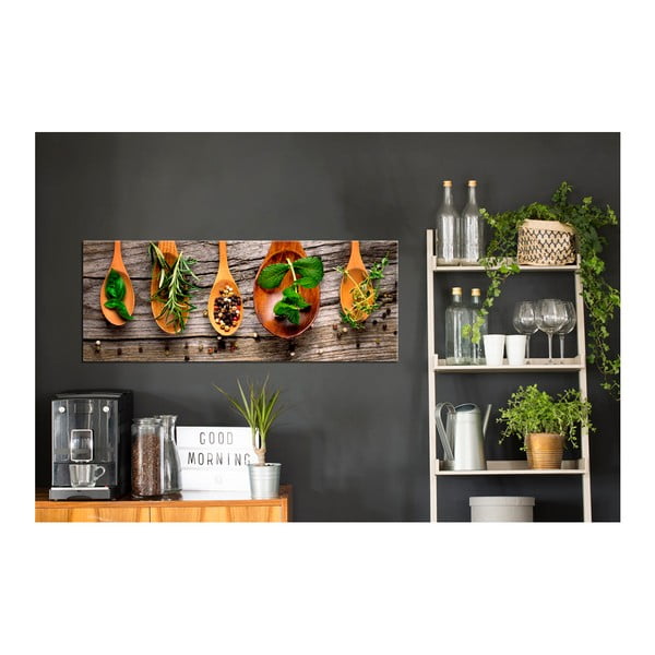 Paveikslas Styler Glasspik Kitchen Wooden Spoons, 30 x 80 cm-image-2