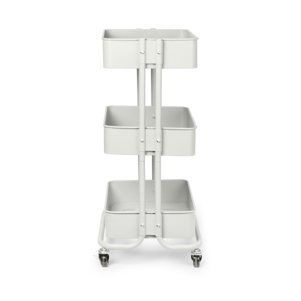 Iš metalo vežimėlis ant ratukų 36,5x43 cm Grena – Compactor-image-3