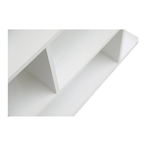 Balta knygų spinta "Evergreen House Martin", aukštis 192 cm-image-1